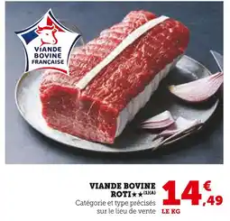 Super U Viande Bovine Roti offre