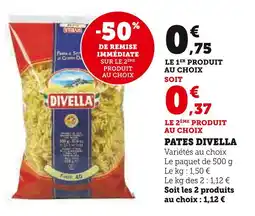 Super U Divella Pâtes offre