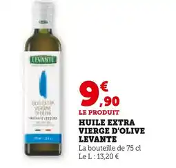 Super U Levante Huile Extra Vierge d'Olive offre