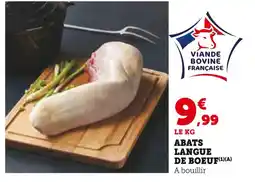 Super U Abats Langue de Boeuf offre