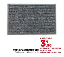Super U Tapis fonctionnels offre