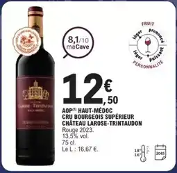 E.Leclerc Express Château larose trintaudon - aop haut-médoc cru burgeois supérieur offre