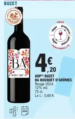 E.Leclerc Express Aop buzet ba bouquet d'arômes offre