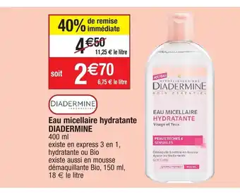Migros Eau Micellaire Hydratante offre