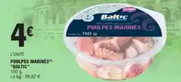 E.Leclerc Poulpes marinés baltic offre
