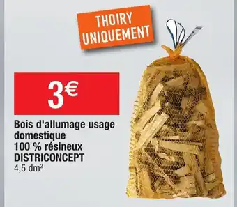 Bois d'Allumage Usage Domestique