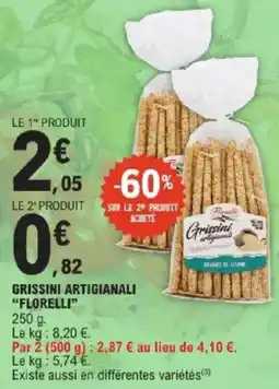 E.Leclerc Grissini artigianali florelli offre