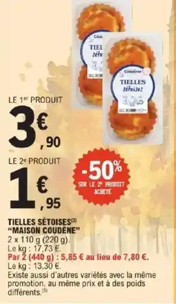 E.Leclerc Tielles sétoises maison coudène offre