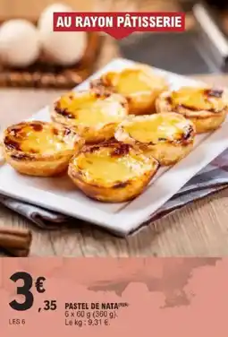 E.Leclerc Pastel de nata offre