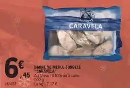 E.Leclerc Darne de merlu surgelé caravela offre