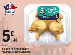 E.Leclerc Poulet en crapaudine le poulet de ma region offre
