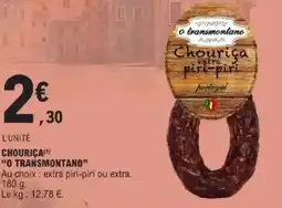 E.Leclerc Chourica o transmontano offre