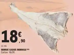 E.Leclerc Morue gadus morhua offre