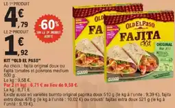 E.Leclerc Kit old el paso offre