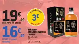 E.Leclerc Blended japanese whisky hôjin offre