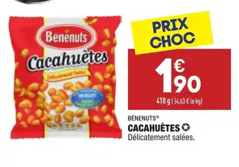 ALDI Cacahuètes offre