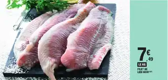 E.Leclerc Filet de lieu noir offre