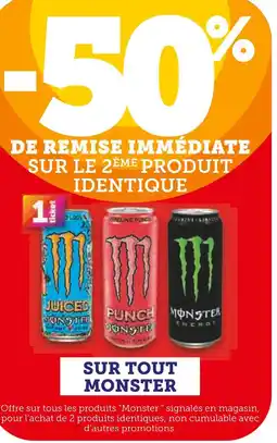 U Express Monster Juiced Monster offre