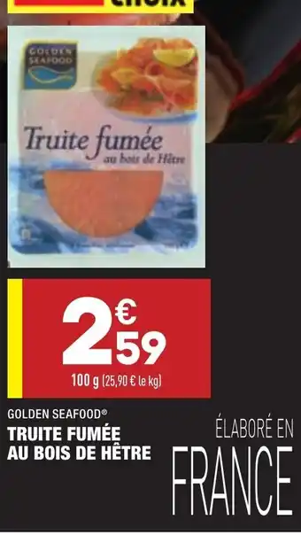 ALDI Truite Fumée offre