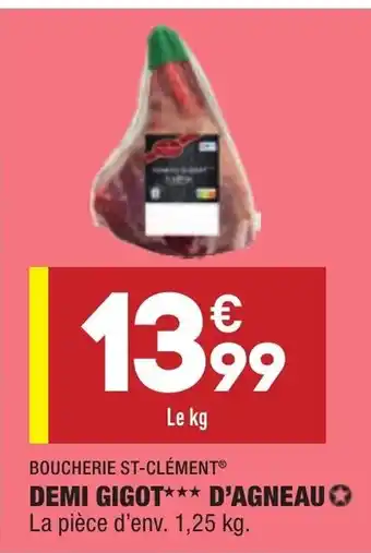 ALDI Demi Gigot d'Agneau offre