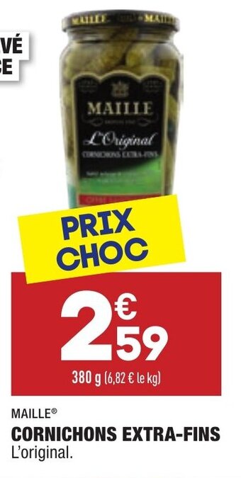 ALDI Cornichons Extra-Fins offre