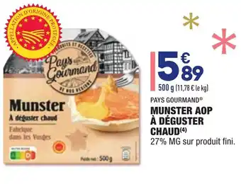 ALDI Munster AOP offre