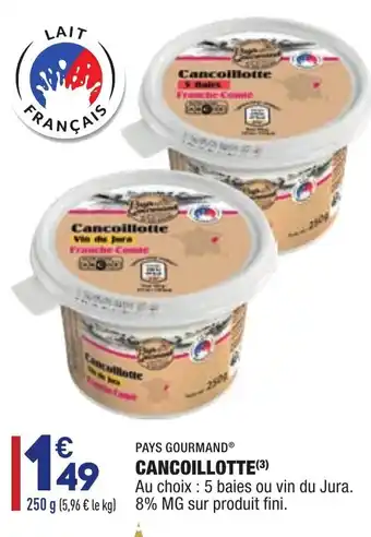ALDI Cancoillotte offre