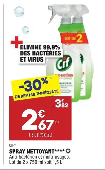 ALDI Spray Nettoyant offre
