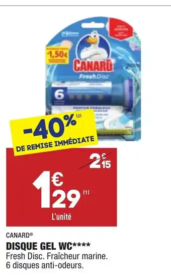 ALDI Disque Gel WC offre