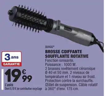 ALDI Brosse coiffante offre