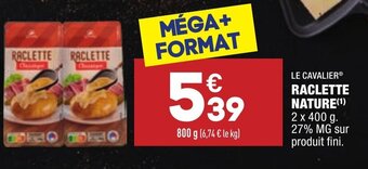 ALDI Raclette Nature offre