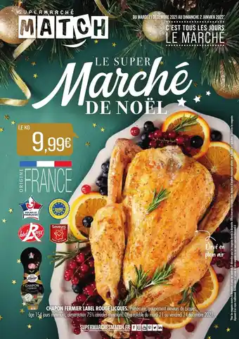 Match Chapon Fermier Label Rouge Licques offre