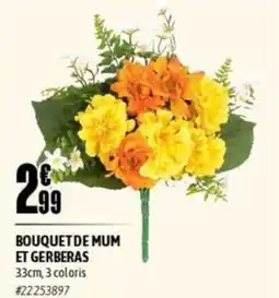 L'incroyable Bouquet de mum et gerberas offre