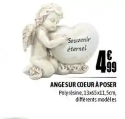 L'incroyable Angesur coeur à poser offre