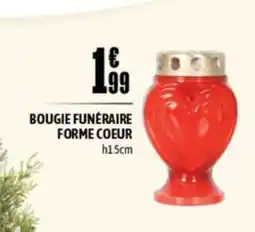 L'incroyable Bougie funéraire forme coeur offre