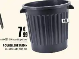 L'incroyable Poubelle de jardin offre