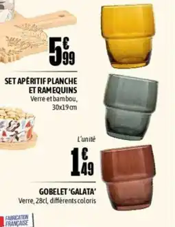 L'incroyable Gobelet 'galata' offre