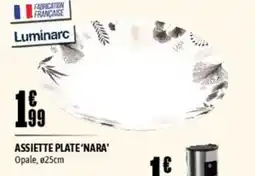 L'incroyable Assiette plate 'nara' offre