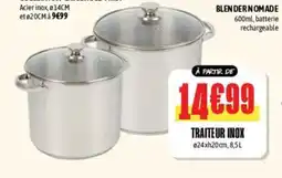 L'incroyable Traiteur inox offre