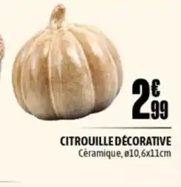 L'incroyable Citrouille décorative offre
