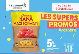 E.Leclerc Express RANA Cappelletti jambon cru maxi format offre