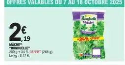 E.Leclerc Express BONDUELLE Mâche offre