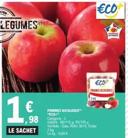 E.Leclerc Express ECO+ Pommes bicolores offre