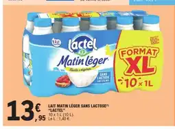 E.Leclerc Express LACTEL Lait matin léger sans lactose offre