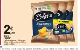 E.Leclerc Express BRETS Chips offre