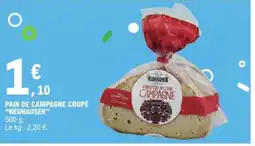E.Leclerc Express NEUHAUSER Pain de campagne coupé offre