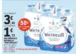 E.Leclerc Express WATTWILLER Eau minérale naturelle offre
