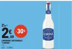 E.Leclerc Express LORINA Limonade artisanale offre