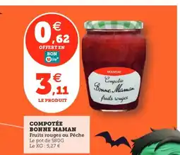 Utile BONNE MAMAN Compotée offre