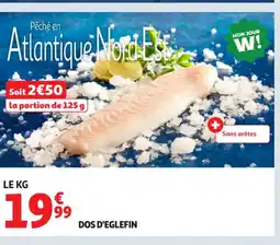 Auchan Supermarché Dos d'eglefin offre